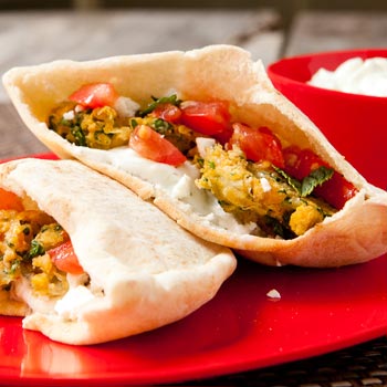 Baked Falafel with Homemade Tzatziki Sauce