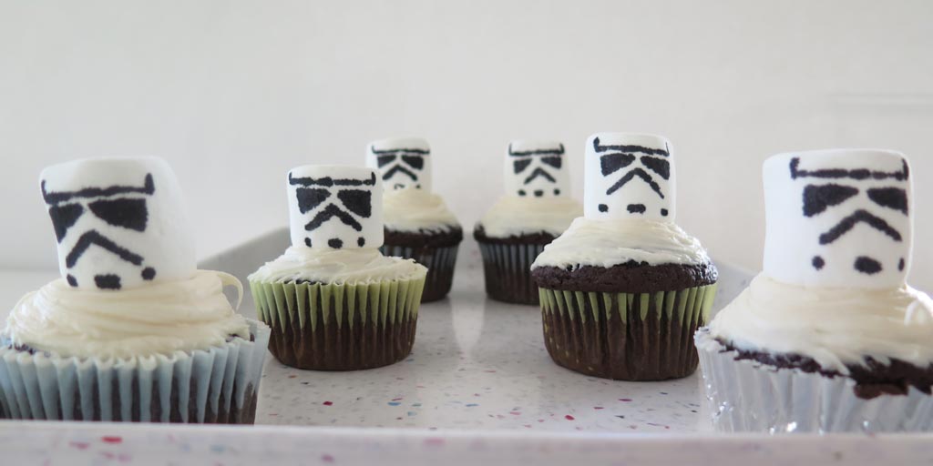 Star Wars Stormtrooper Cupcake Recipe