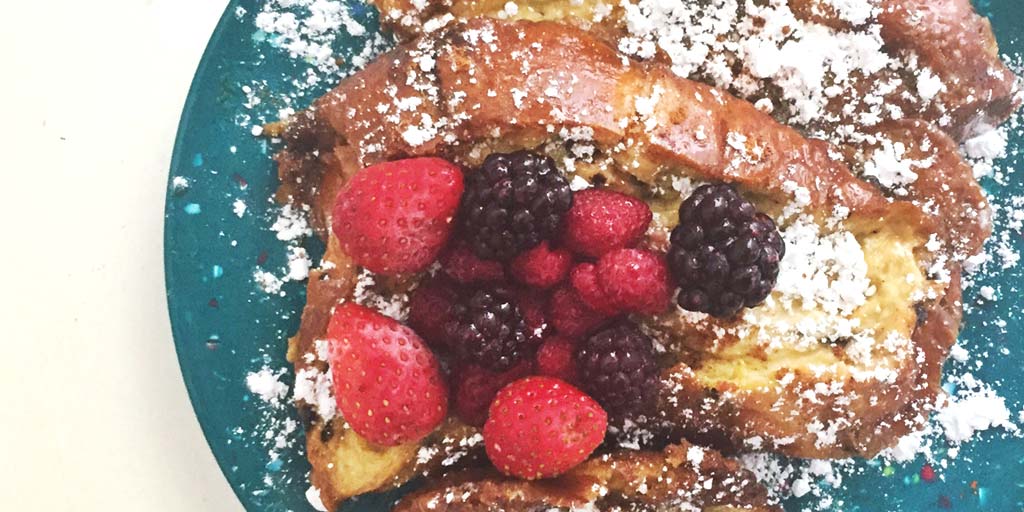 Caramel Crème Brûlée French Toast