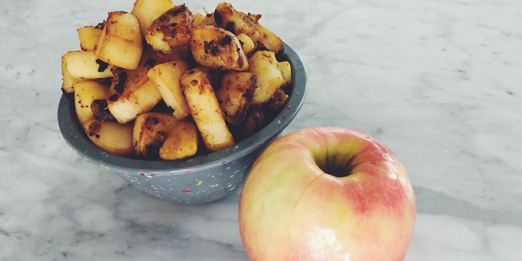 Caramelized Sweet Potato and Apple Hash Browns Recipe