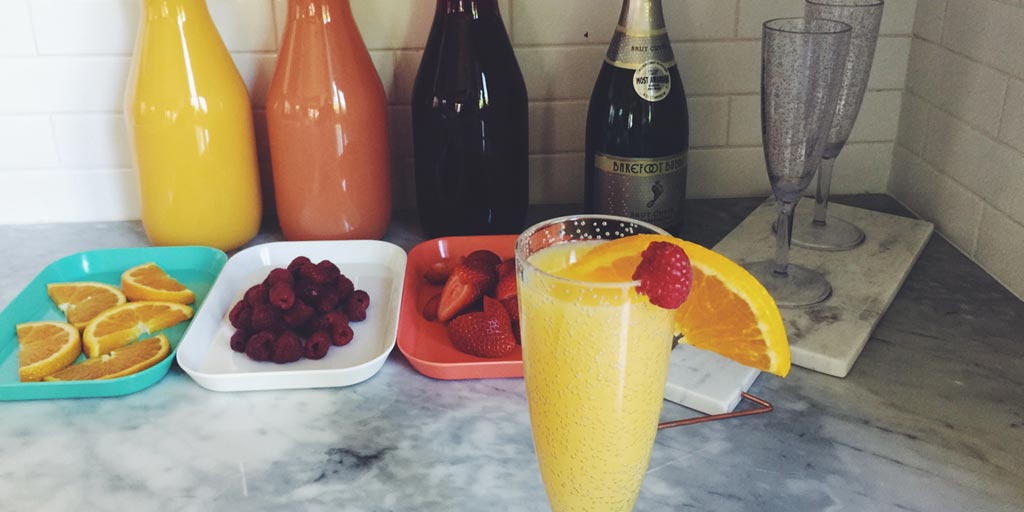 How to Put Together a Mimosa Bar