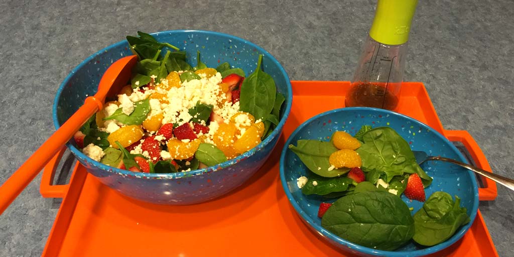 Fresh Strawberry and Spinach Salad Recipe