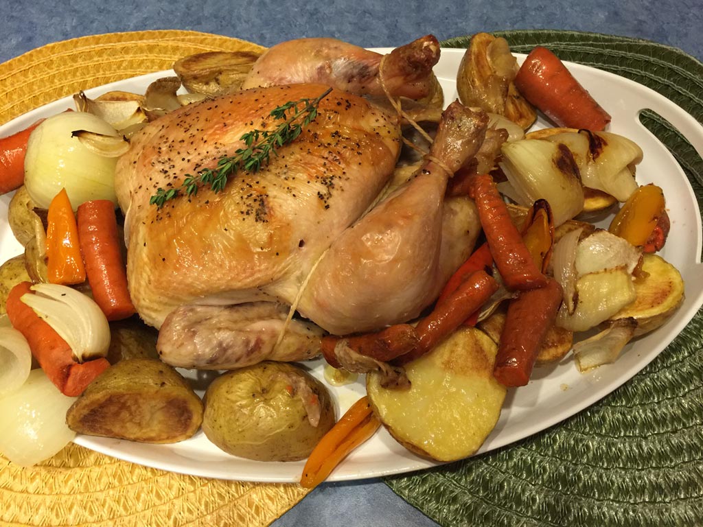 Easy Roasted Chicken Recipe