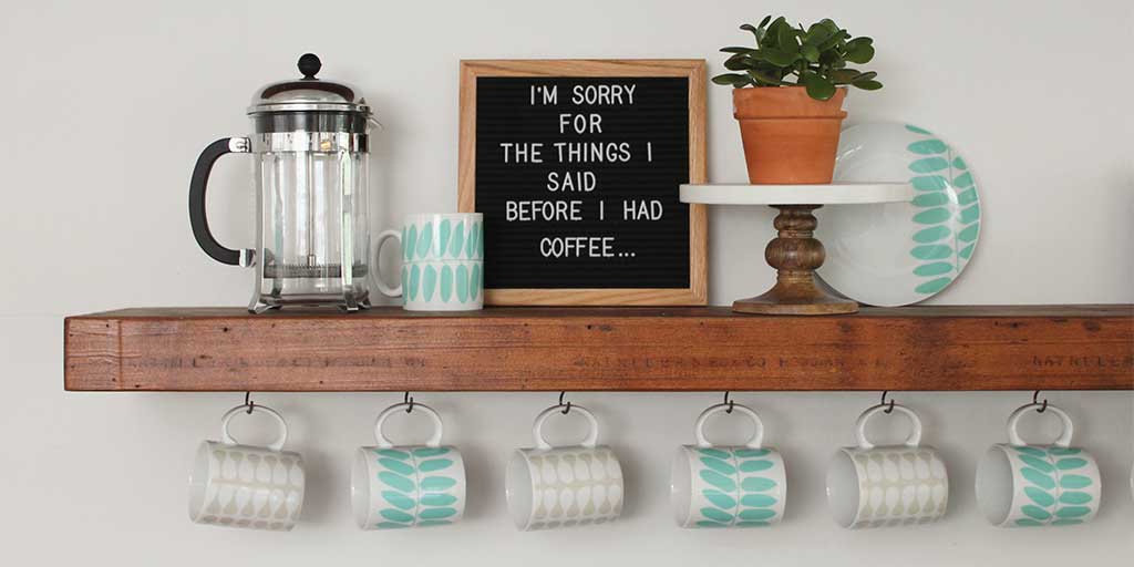 coffee bar diy