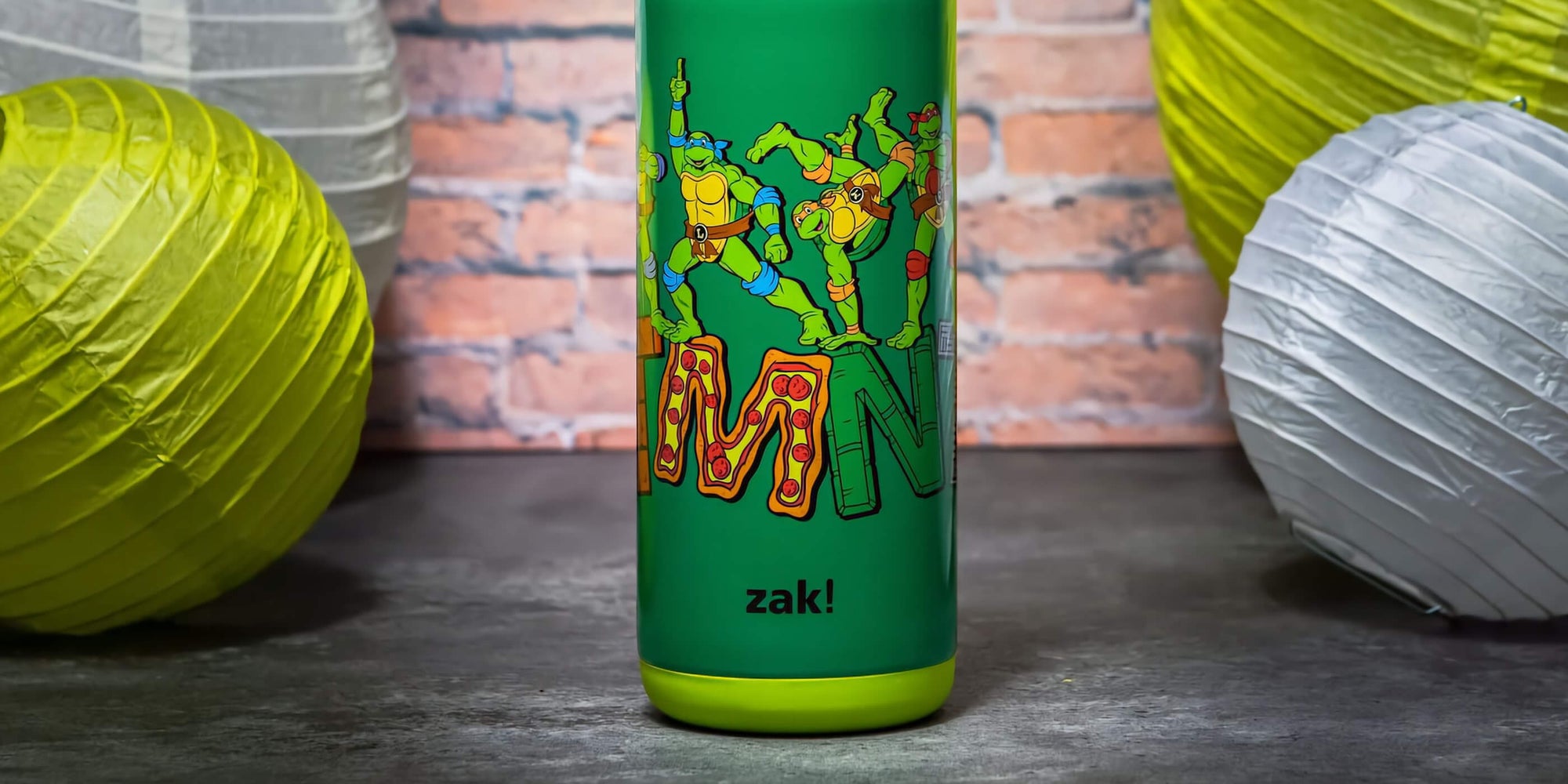 TMNT Water Bottle for Kids by Zak