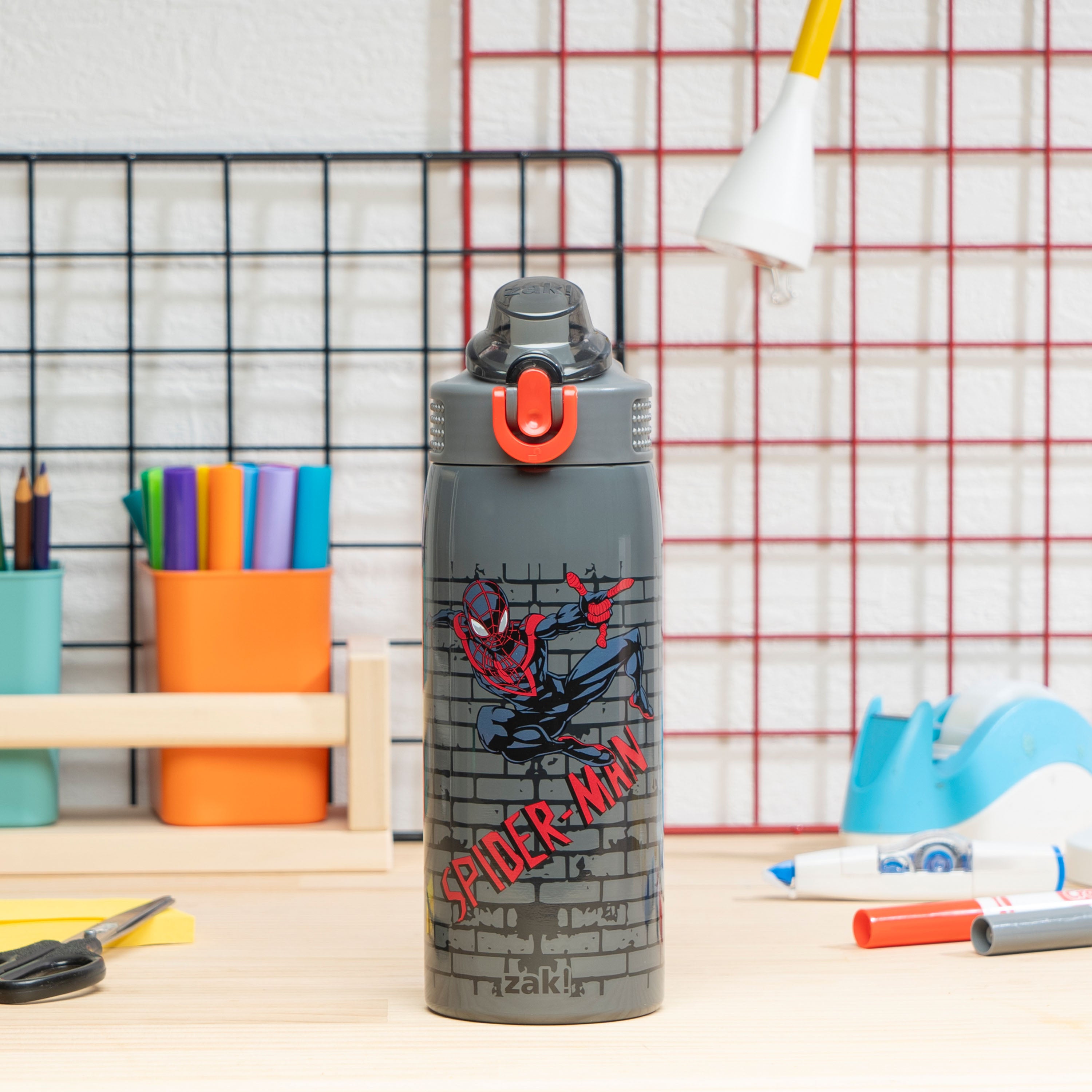 Sage Kids Insulated Water Bottle - Spider-Man, 19 ounces