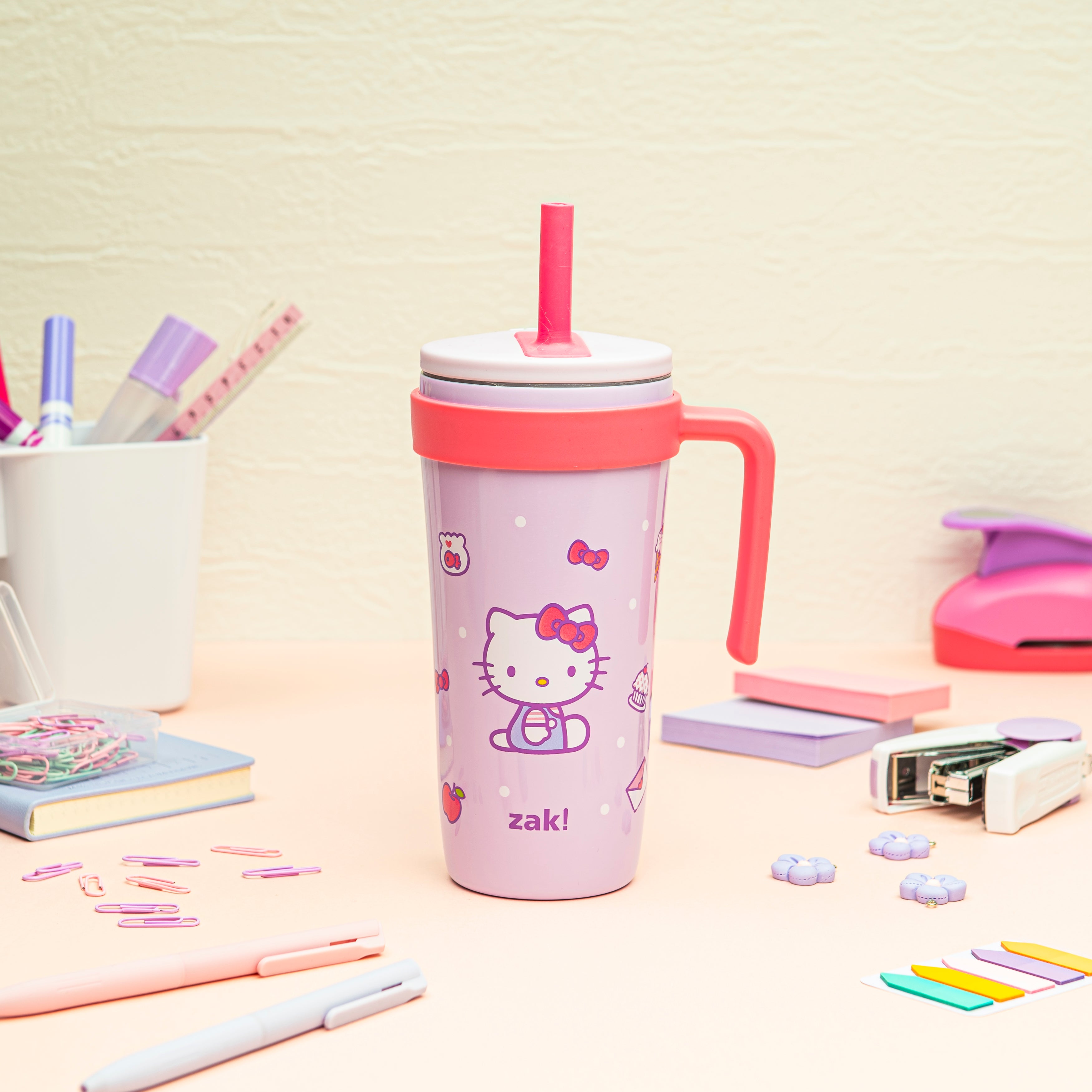 Fairway Kids Insulated Straw Tumbler - Hello Kitty, 18 ounces