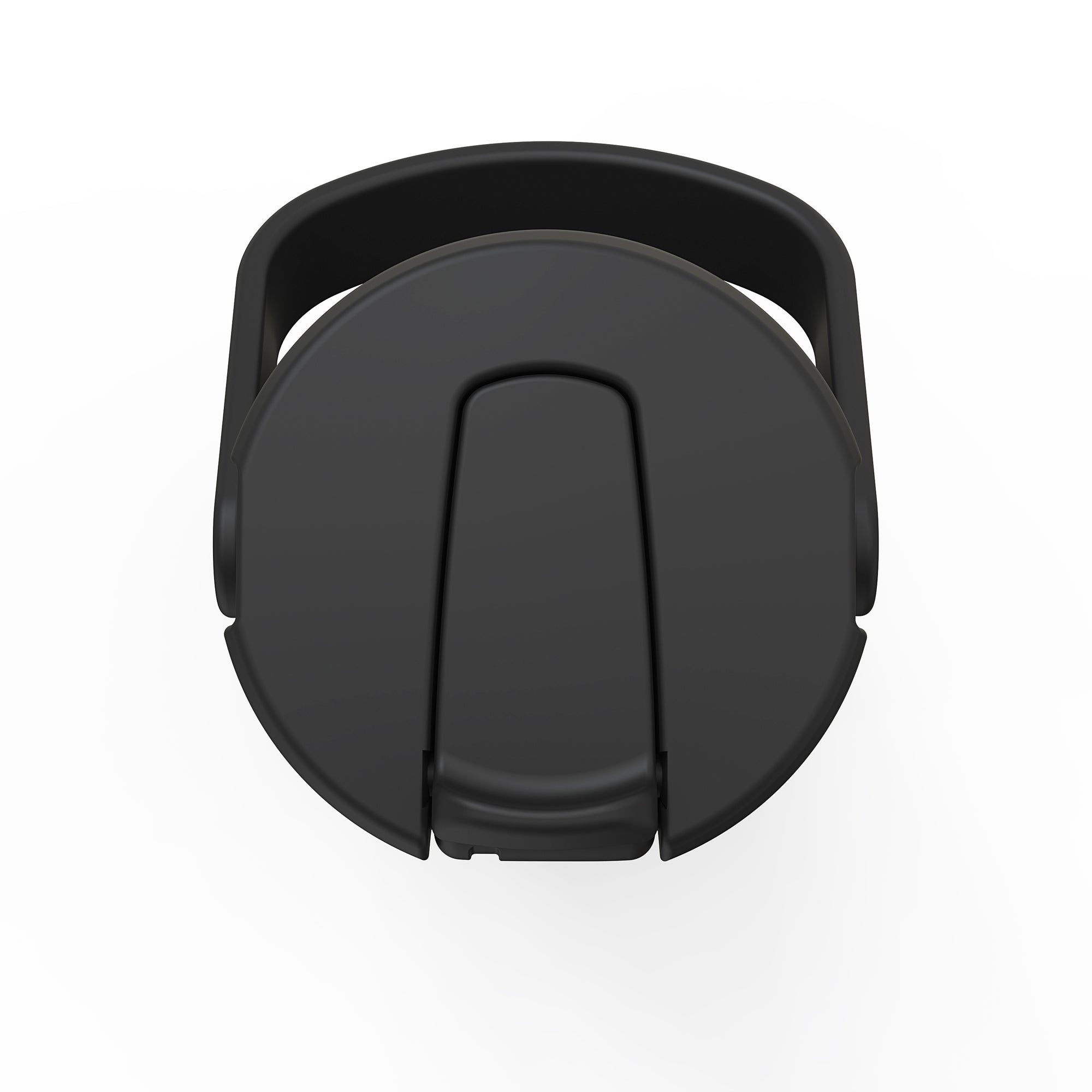 Harmony Recycled Stainless Steel Insulated Water Bottle with Flip-Up Straw Spout - Ebony, 32 ounces