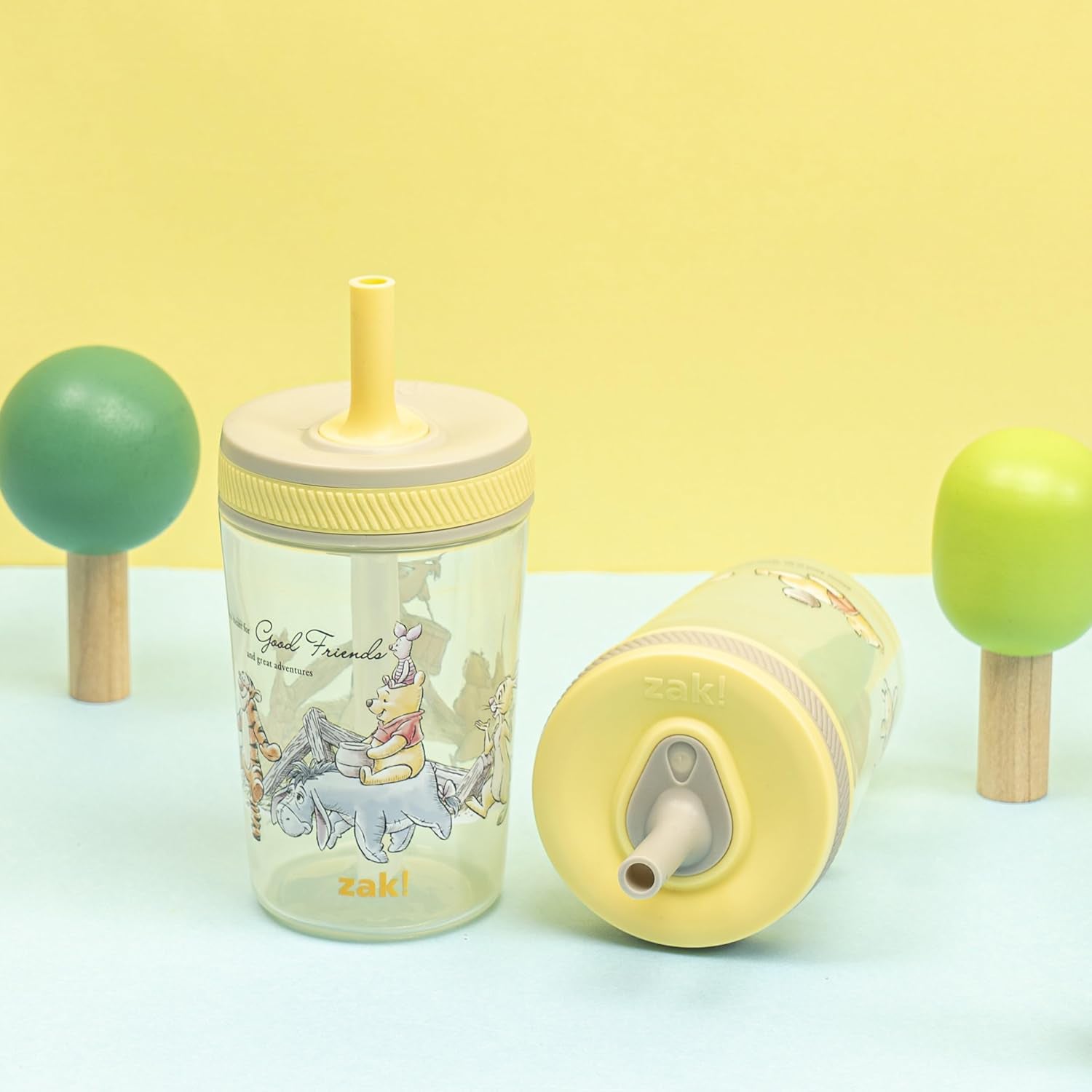 Winnie the Pooh Kelso Kids Leak Proof Tumbler with Lid and Straw - 15 Ounces