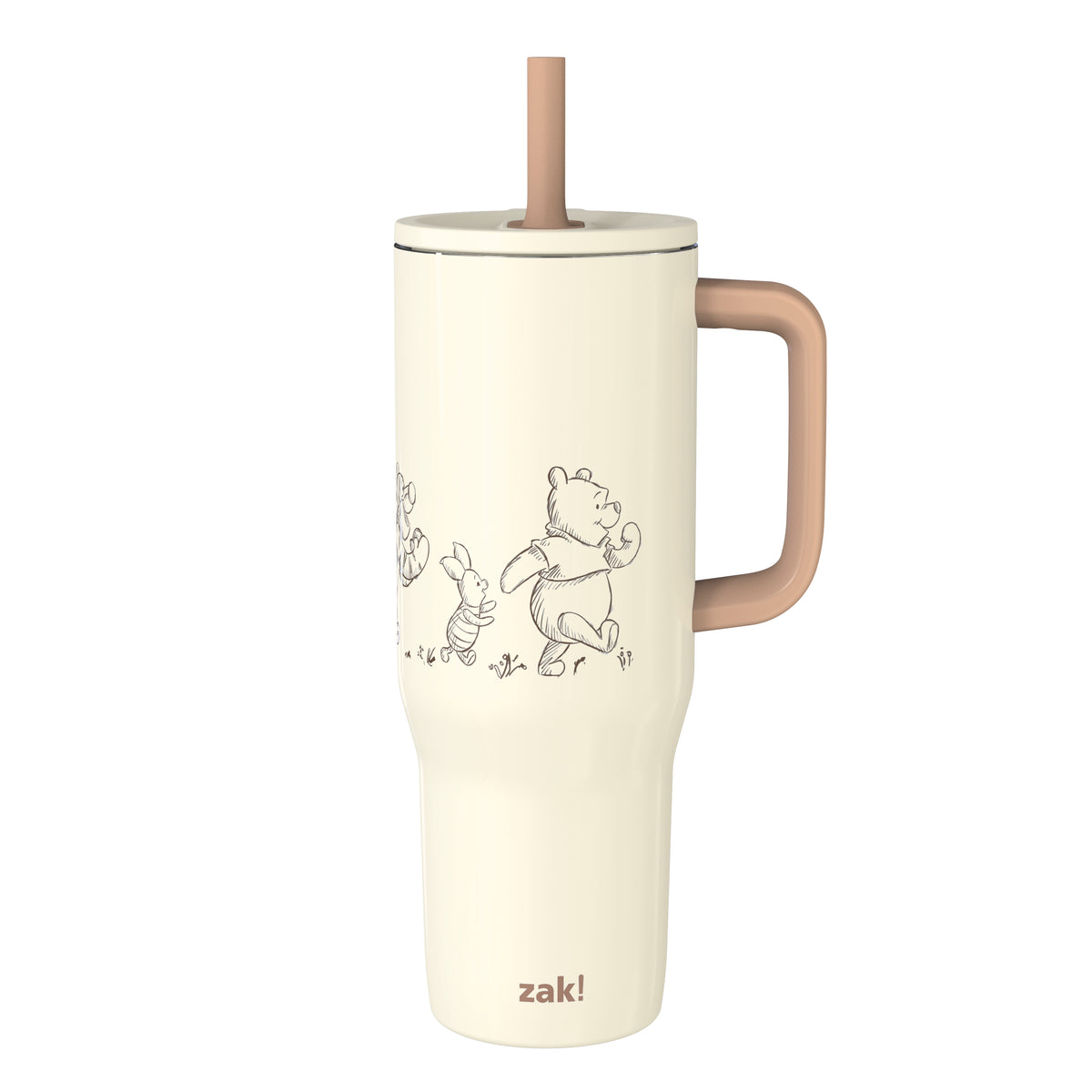 Sutton Insulated Straw Tumbler with Splash-Proof Lid - Winnie the Pooh, 30 ounces