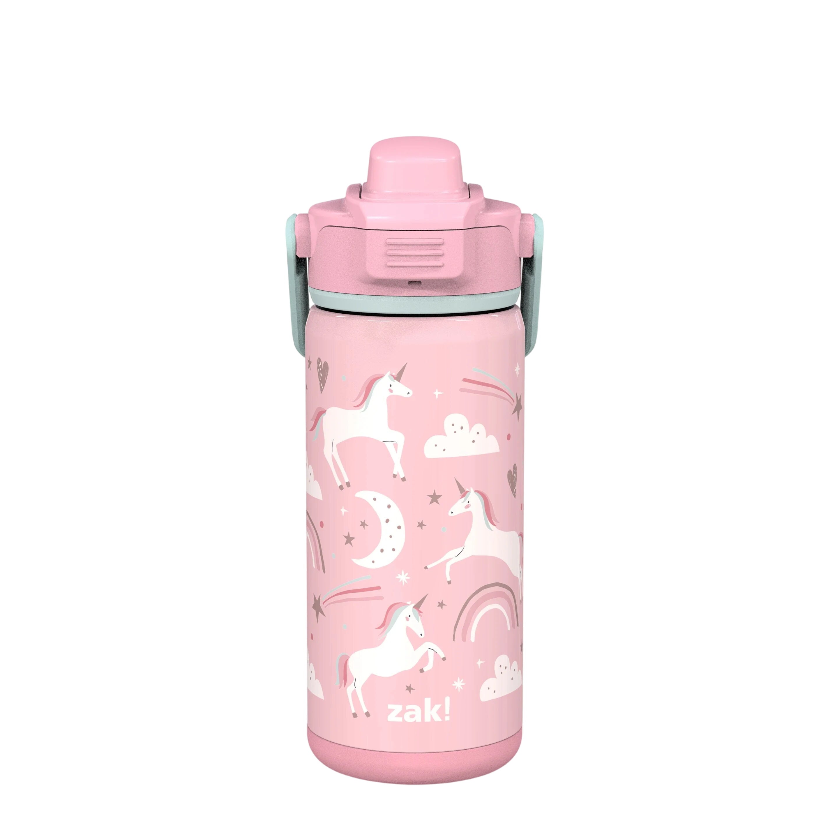 Kids Insulated Water Bottle with Straw - Unicorn, 14 oz. – zak.com