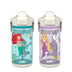 Disney Princess Beacon 2-Piece Kids Water Bottle Set with Covered Spout, 16 Ounces