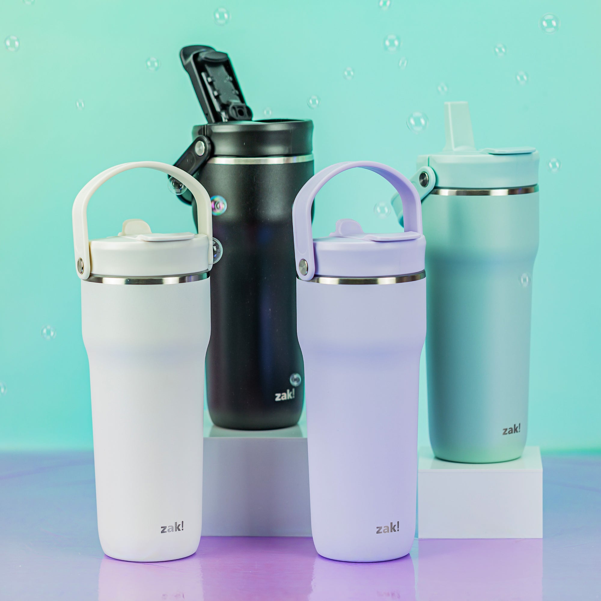 Harmony Recycled Stainless Steel Insulated Hot & Cold Tumbler - Smoky Lilac, 30 ounces
