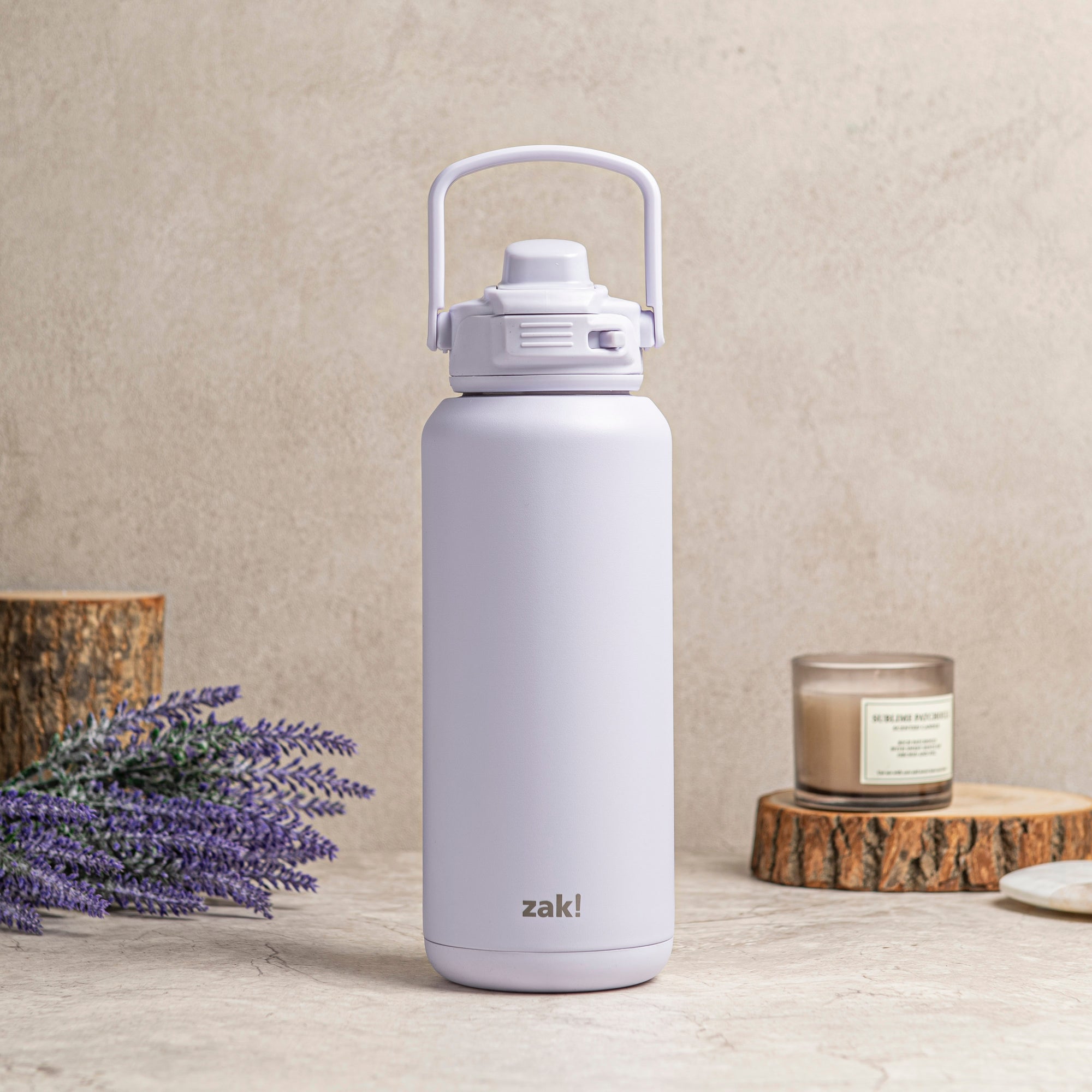 Beacon Insulated Water Bottle with Covered Antimicrobial Spout - Smoky Lilac, 32 ounces