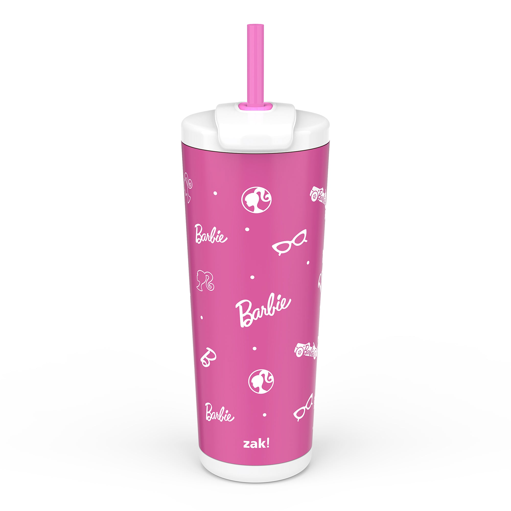 Barbie Beacon Insulated Cold Beverage Straw Tumbler - 24 ounces
