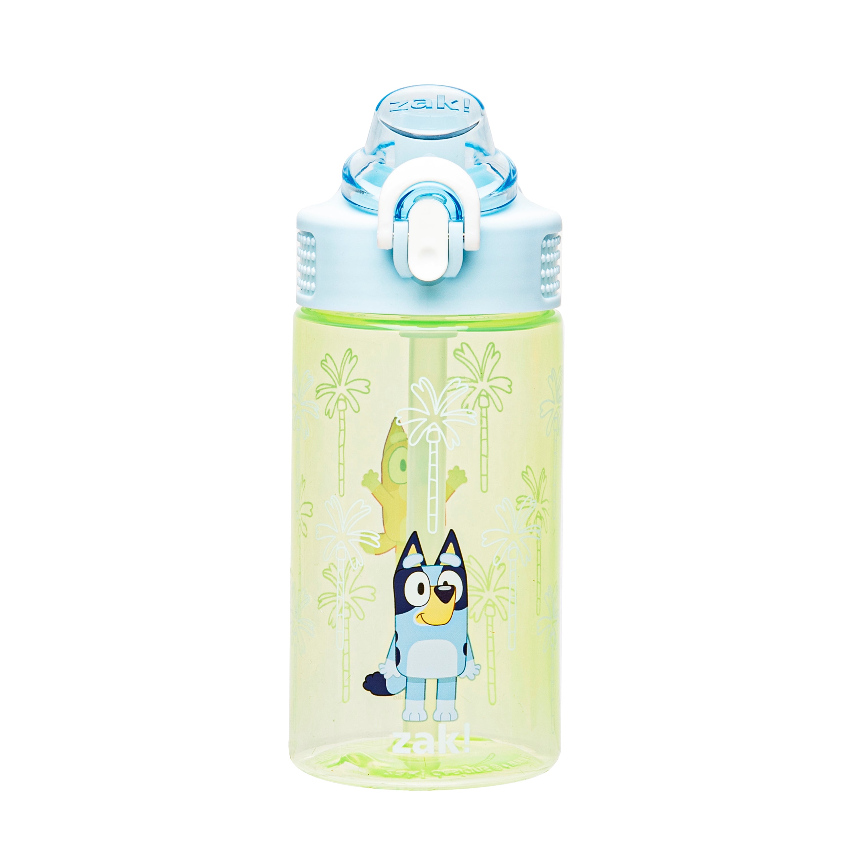 Sage Kids Covered Spout Water Bottle - Bluey, 16 ounces