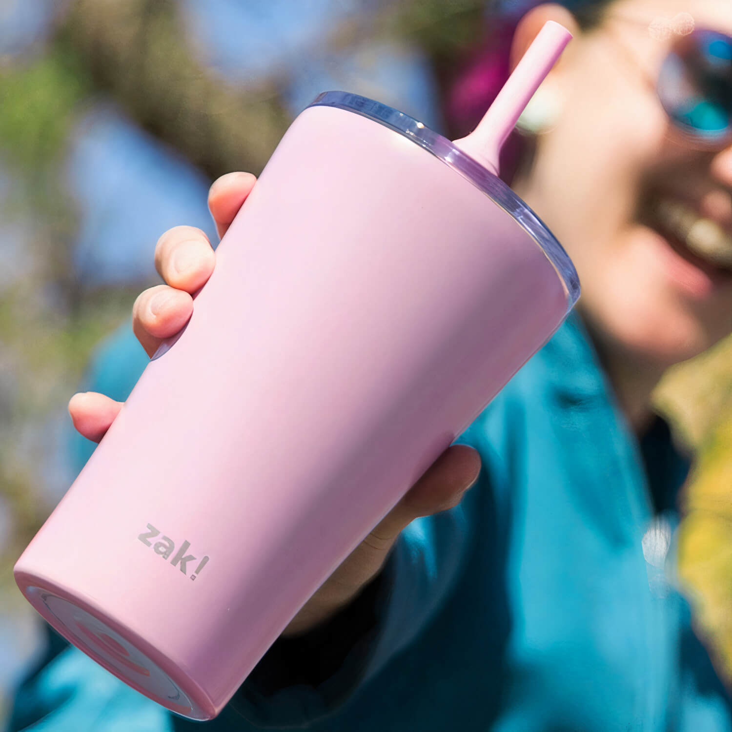 Alfalfa Straw Tumbler in Lilac