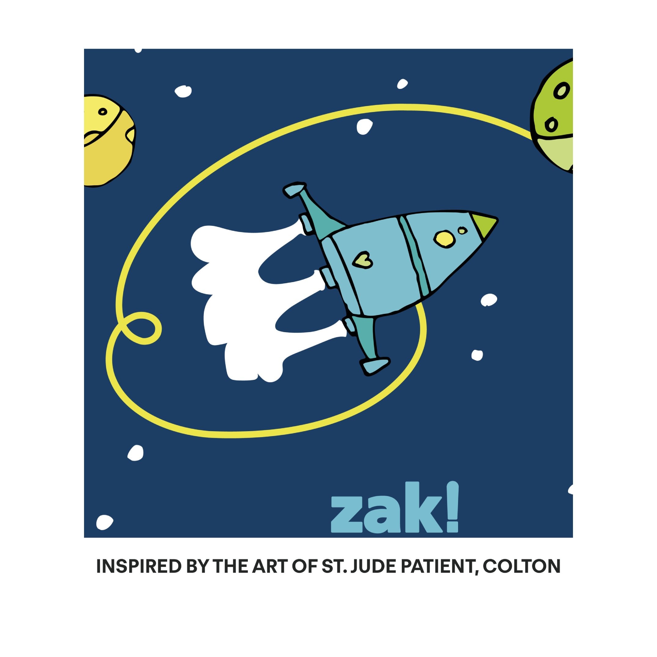 Art Space Harmony Stainless Steel Kids Water Bottle with Straw Spout, 14 ounces