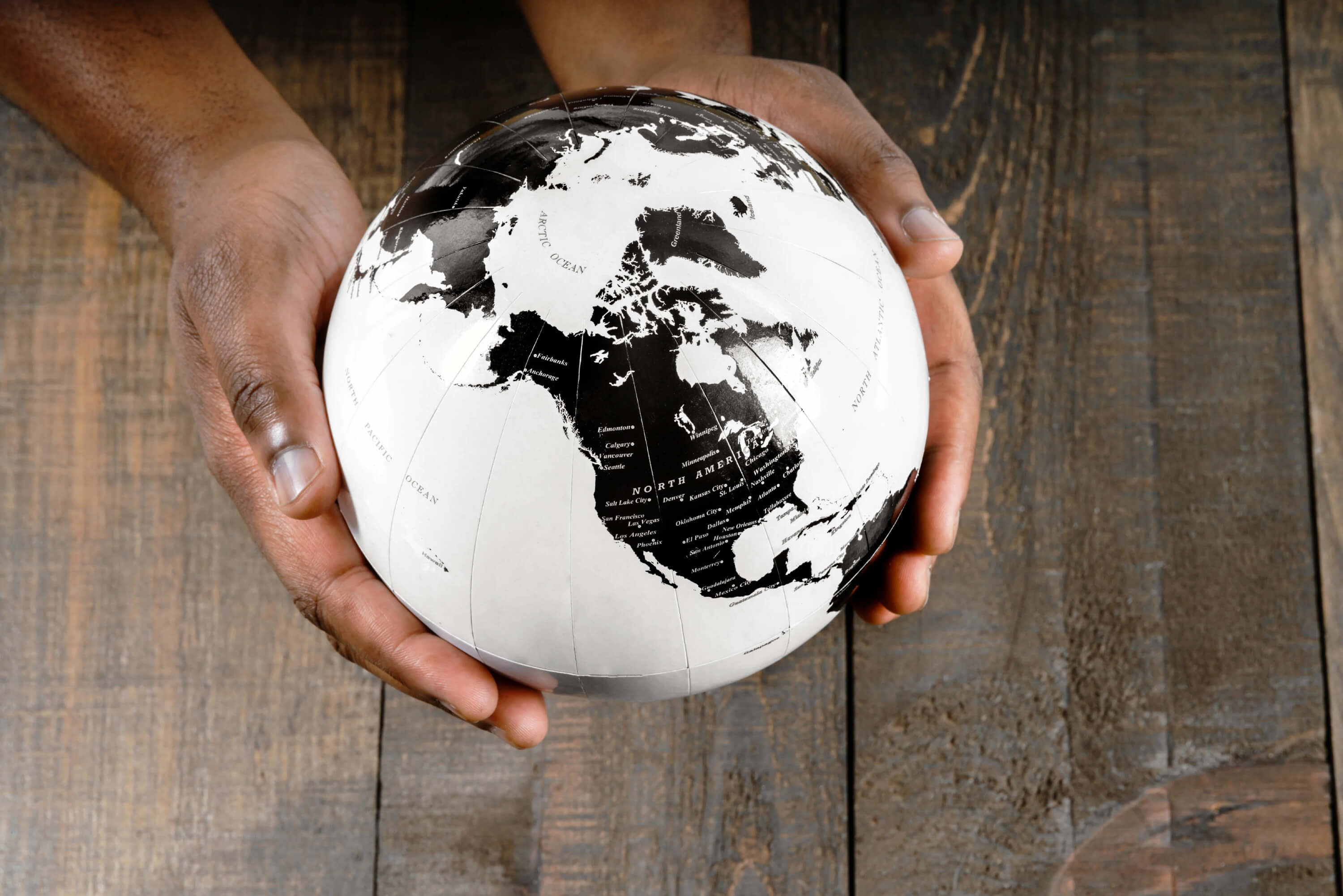 Earth in Hands