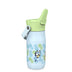 Bluey Harmony Recycled Stainless Steel Kids Water Bottle with Straw Spout, 14 ounces