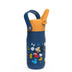 Disney Mickey Mouse Harmony Recycled Stainless Steel Kids Water Bottle with Straw Spout, 14 ounces