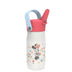 Minnie Mouse Harmony Recycled Stainless Steel Kids Water Bottle with Straw Spout, 14 ounces