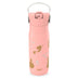 Disney Princess Harmony Recycled Stainless Steel Kids Water Bottle with Straw Spout, 20 ounces