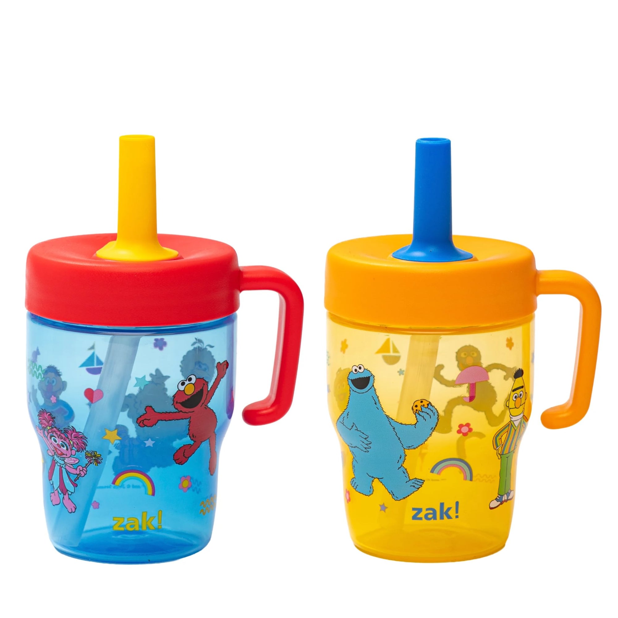 Sesame Street Capri Toddler Leak Proof Tumbler Set with Handle