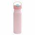 Harmony Stainless Steel Water Bottle with Flip-Up Straw Spout - Soft Pink, 32 ounces