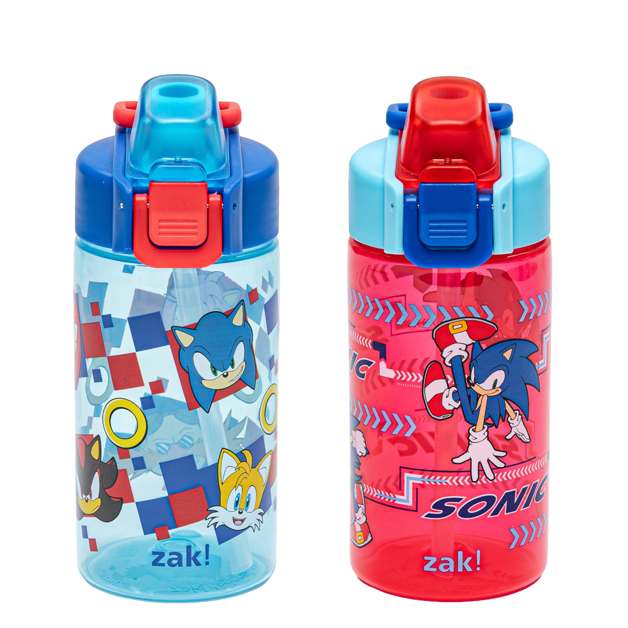 Sonic the Hedgehog Jubilation Leak Proof Kids Water Bottle Set - 16 ounces