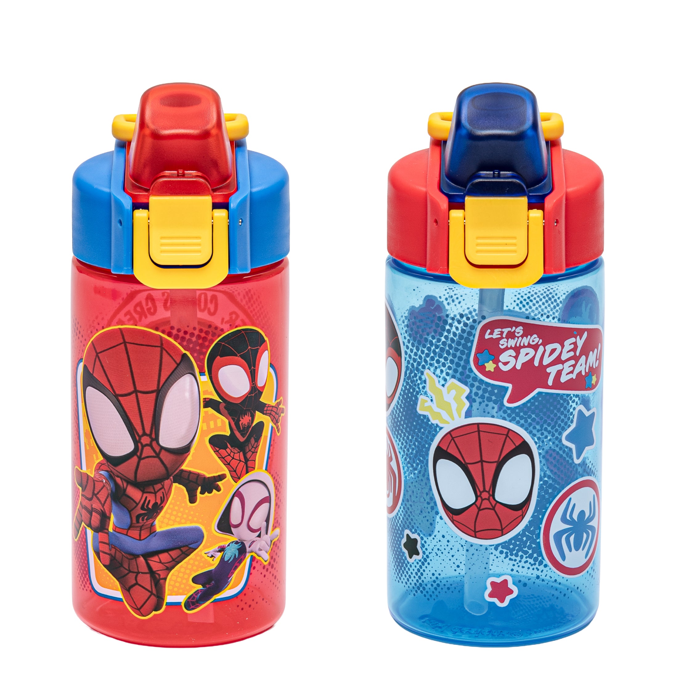 Spidey and Friends Jubilation Leak Proof Kids Water Bottle Set - 16 ounces