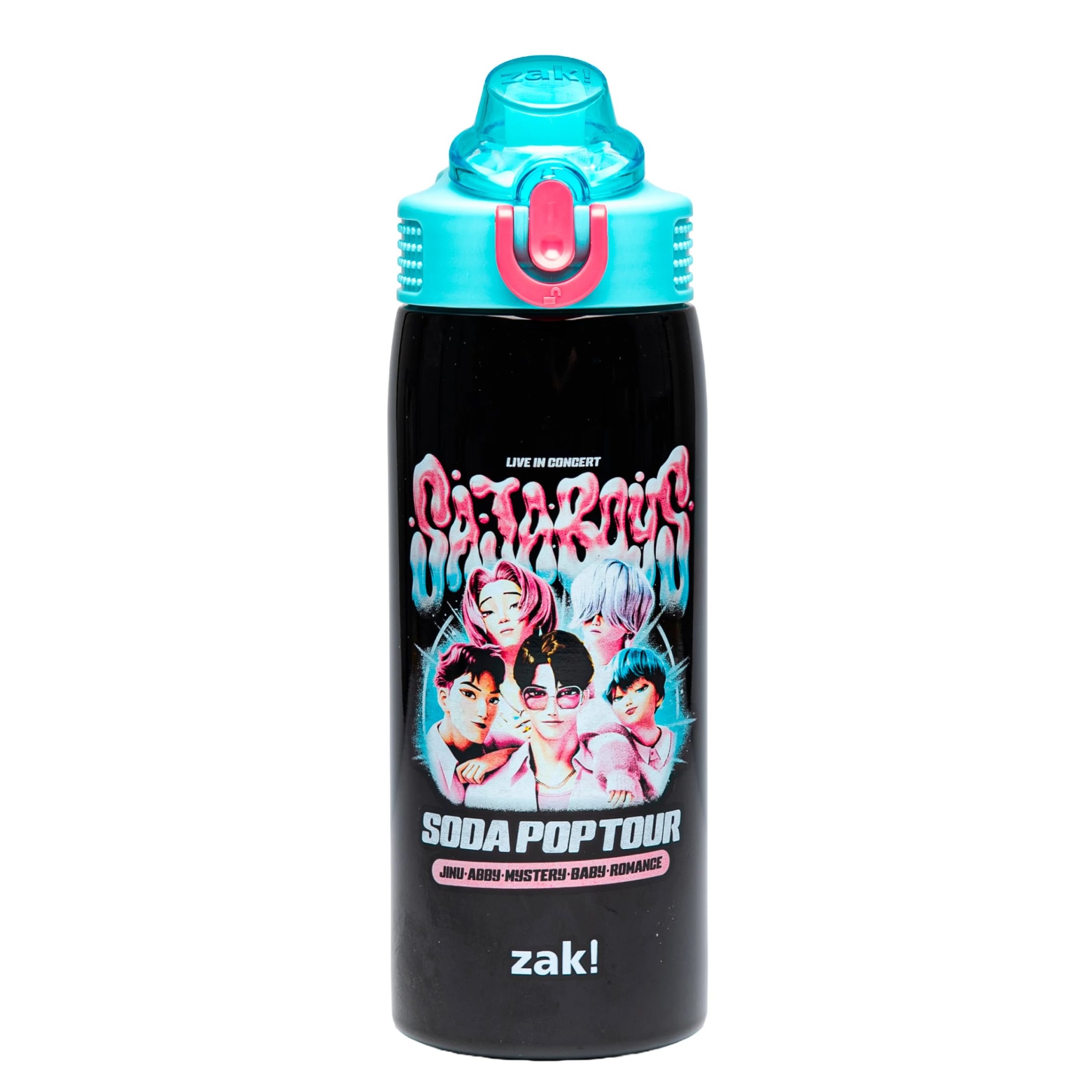 Sage Kids Insulated Water Bottle - KPop Demon Hunters Saja Boys , 19 ounces