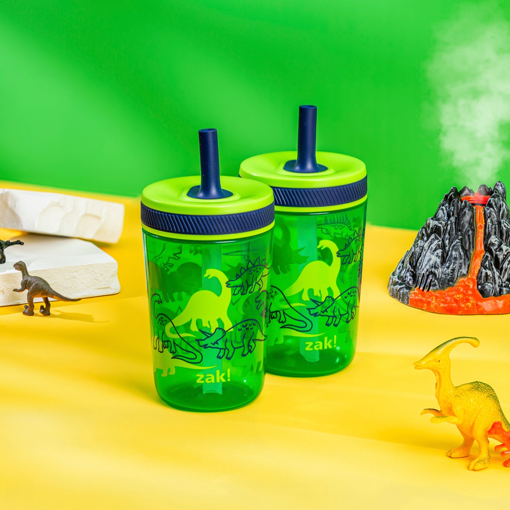 Dinosaurs Kelso Kids Leak Proof Tumbler with Lid and Straw
