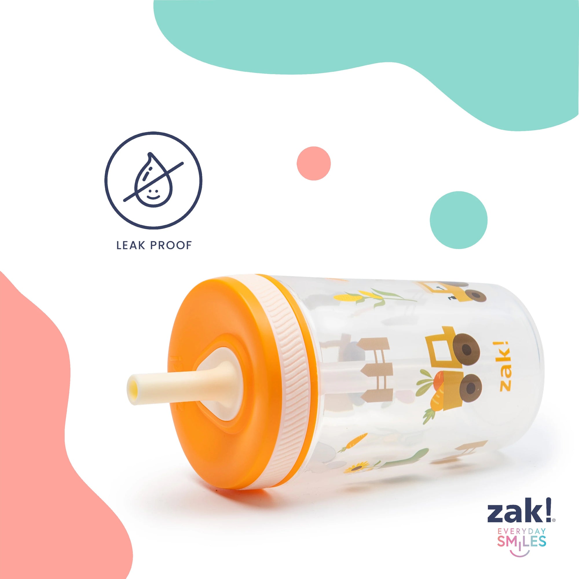 Zak Designs Leak-Proof Kids Cup - Kelso Tumbler