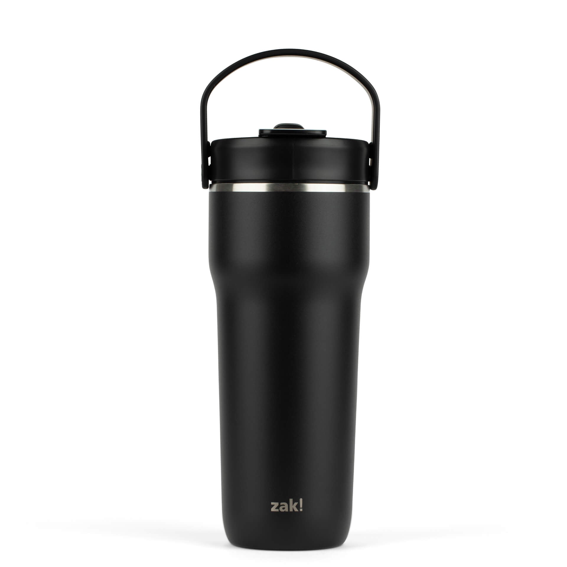 Harmony Recycled Stainless Steel Insulated Hot &amp; Cold Tumbler - Ebony, 30 ounces