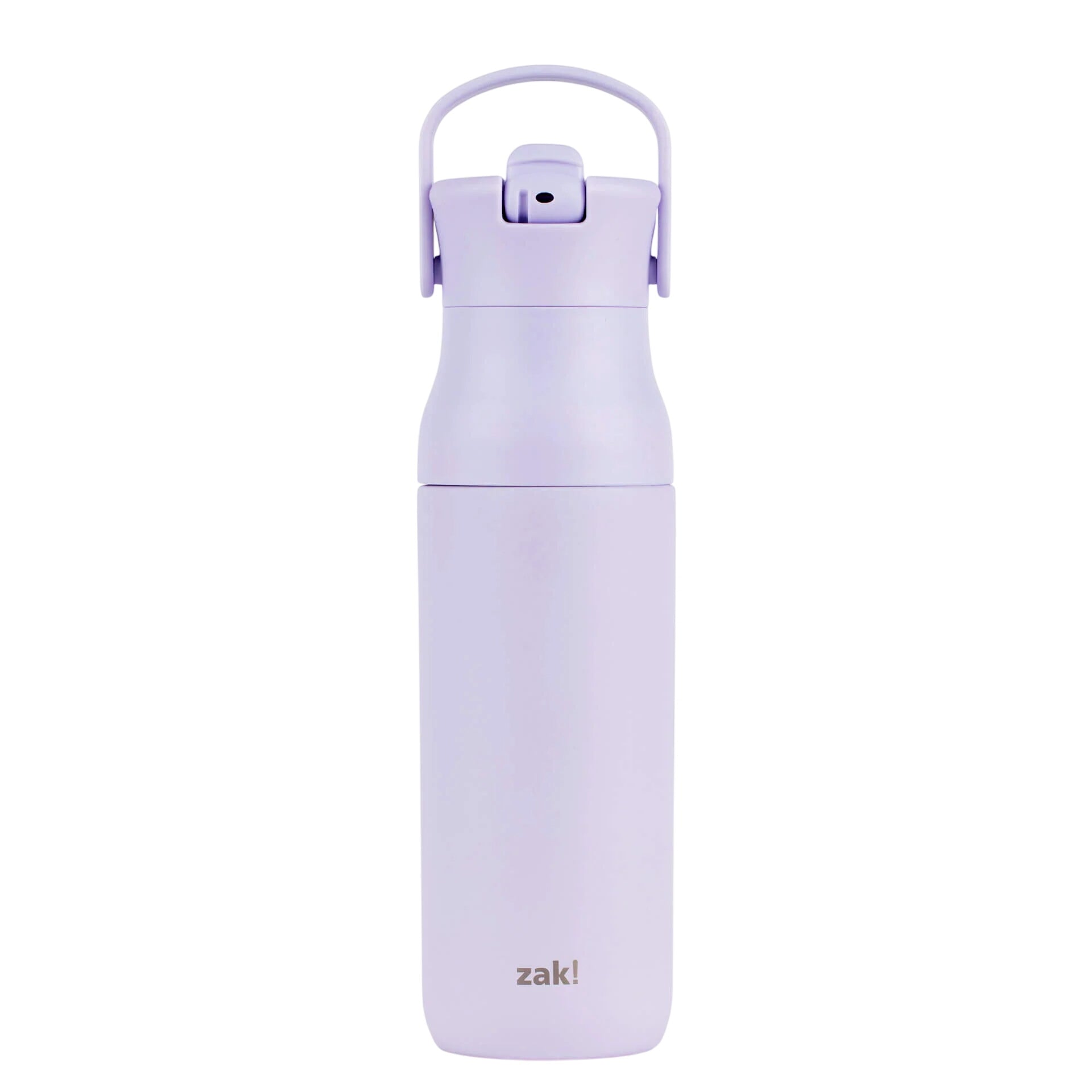 Harmony Recycled Stainless Steel Insulated Water Bottle with Flip-Up Straw Spout - Smoky Lilac, 32 ounces