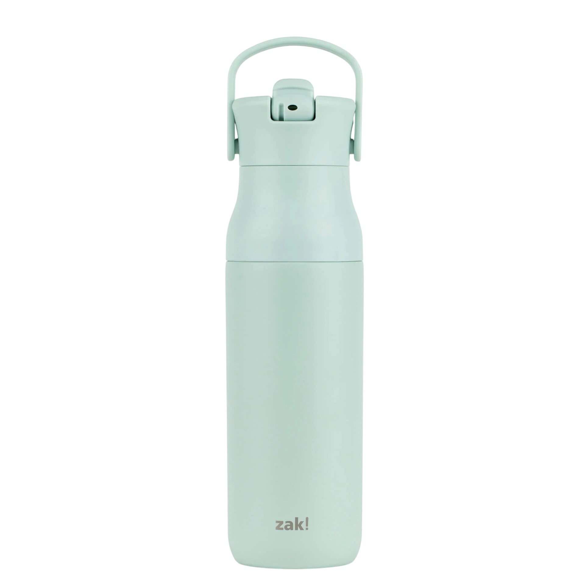 Zak Designs Harmony Water Bottle for Travel or At Home, 32oz Recycled Stainless Steel is Leak-Proof When Closed and Vacuum Insulated with Straw Lid