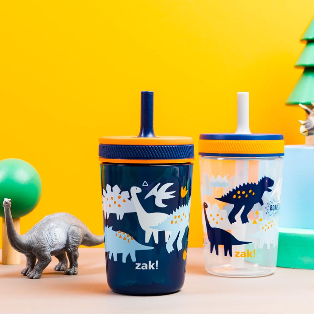 Leakproof Kids Tumblers - Zaksaurus Dinosaurs, 15 oz. – zak.com
