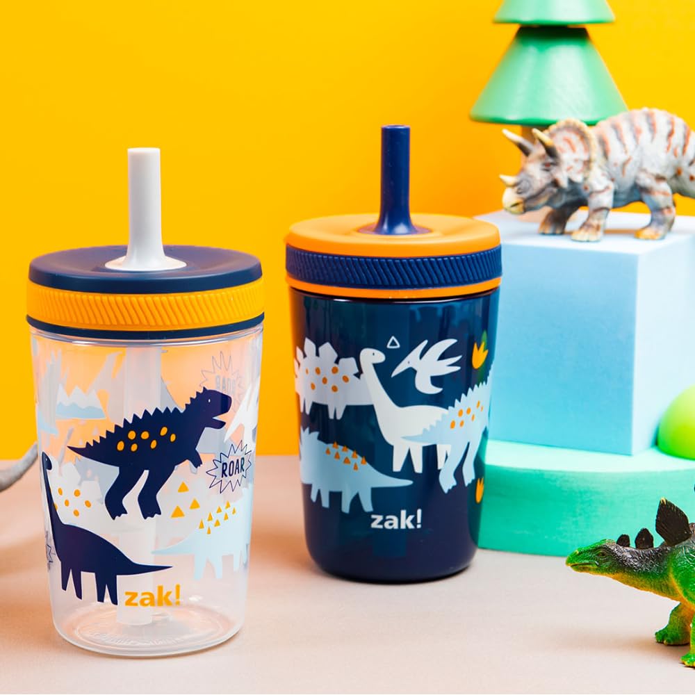Leakproof Kids Tumblers - Zaksaurus Dinosaurs, 15 oz. – zak.com