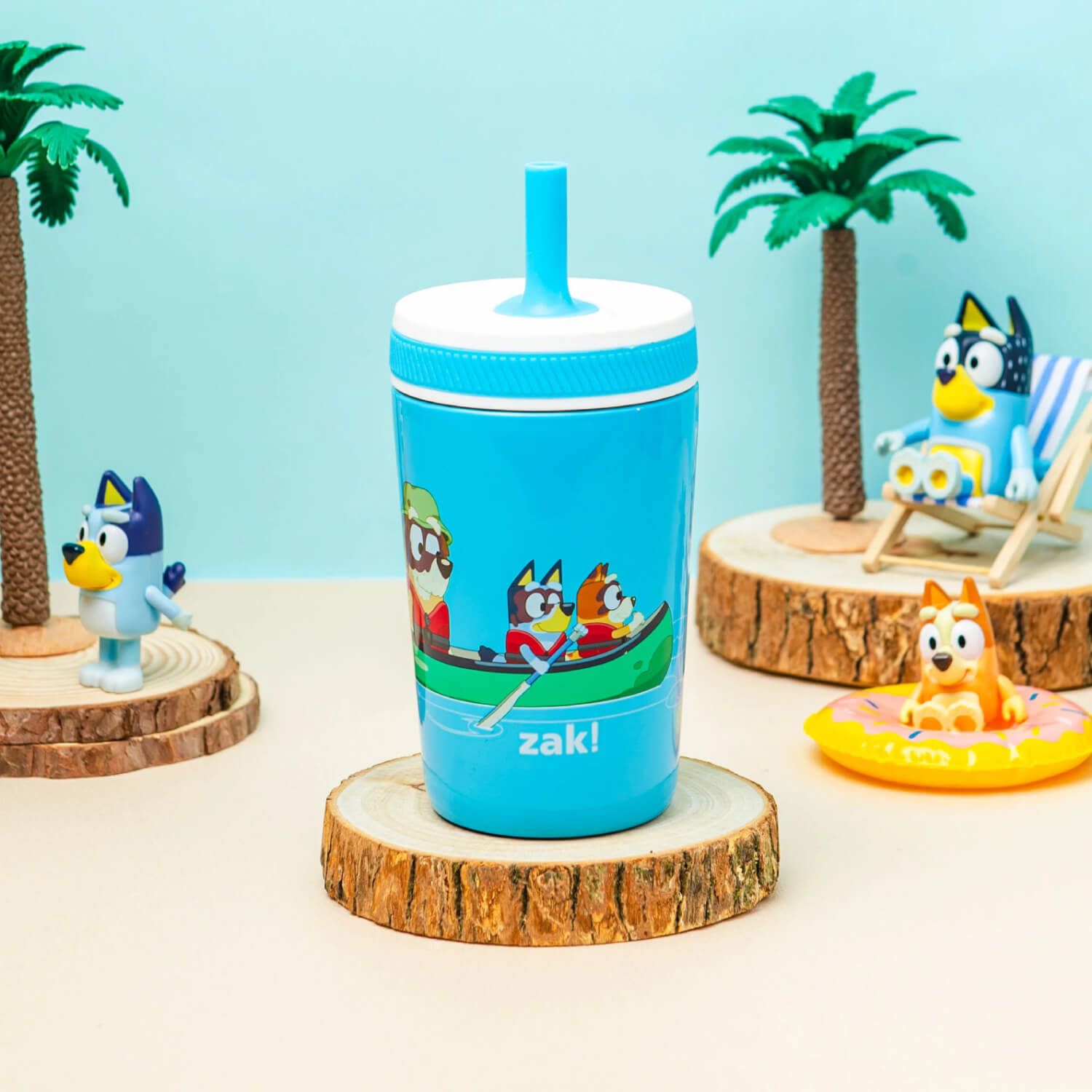 Zak Bluey kids insulated tumbler - leakproof cup