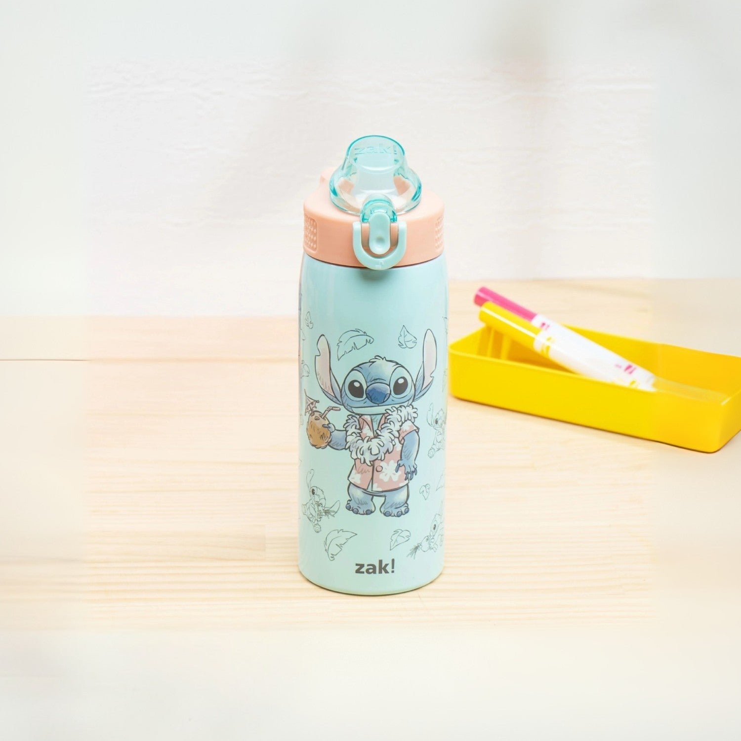 Disney Stitch 19 ounce kids water bottle