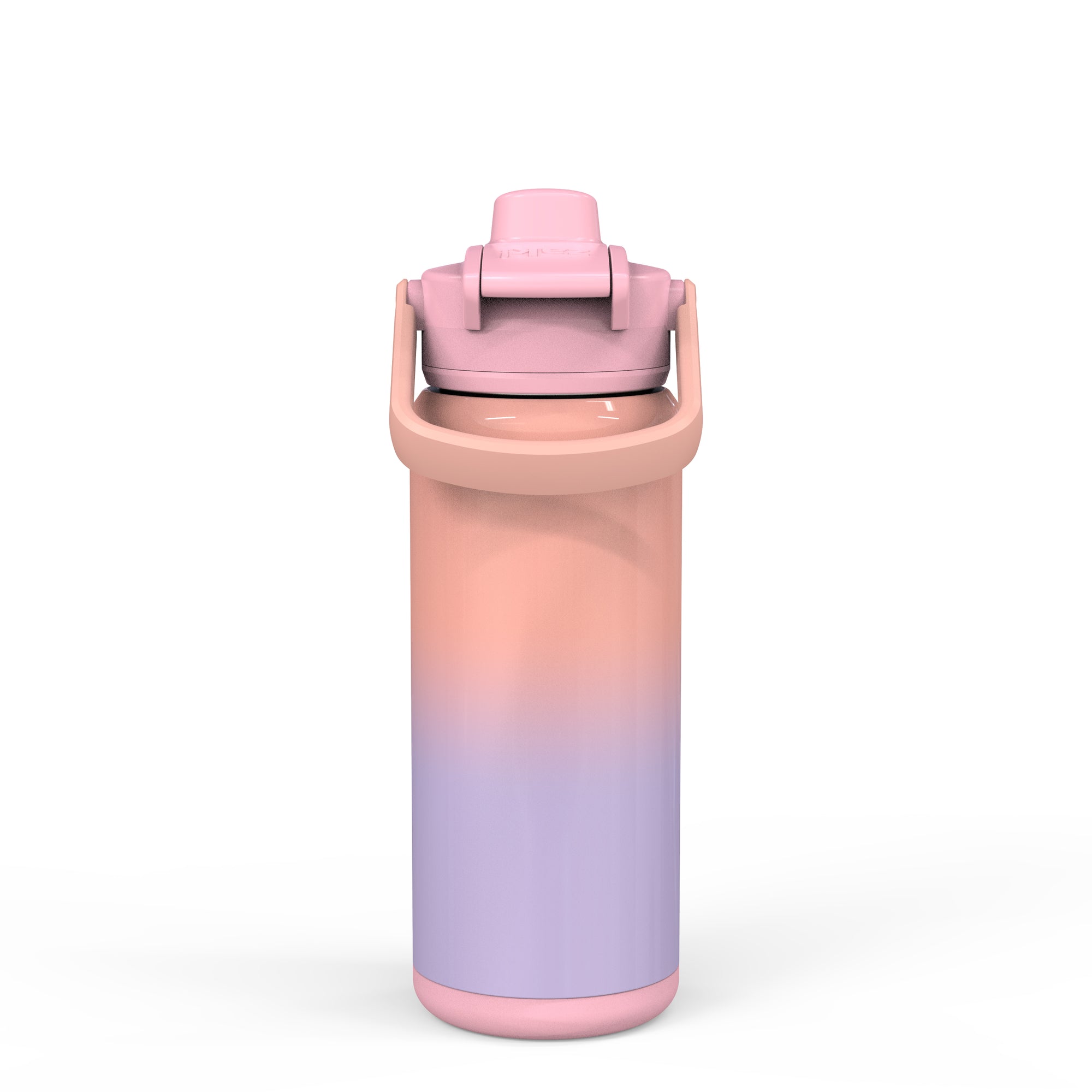 Beacon Stainless Steel Insulated Kids Water Bottle with Covered Spout - Ombre Lavendar, 20 Ounces