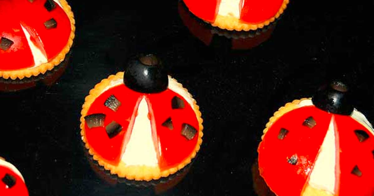 Lady Bug Appetizers Recipe