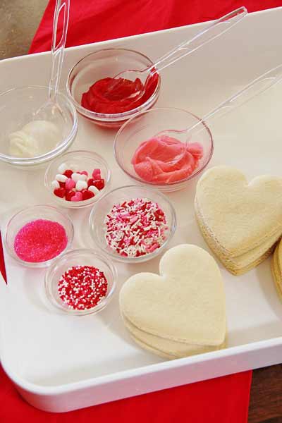 Decorate Your Own Valentine Cookies Recipe