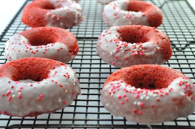 Baked Red Velvet Donuts Recipe