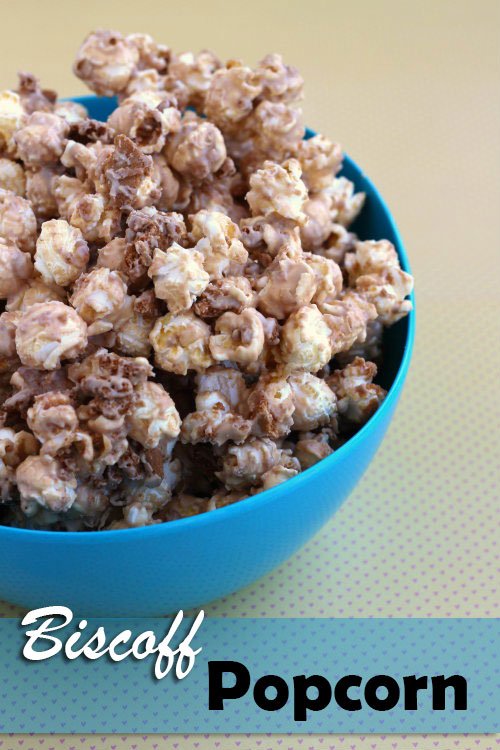 Biscoff (Cookie Butter) Popcorn Recipe