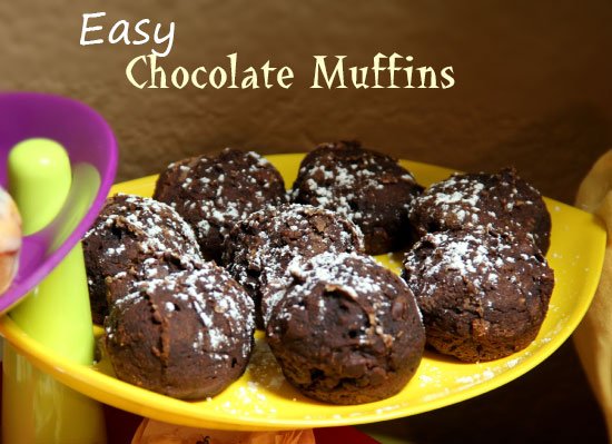 Easy Chocolate Muffins Recipe