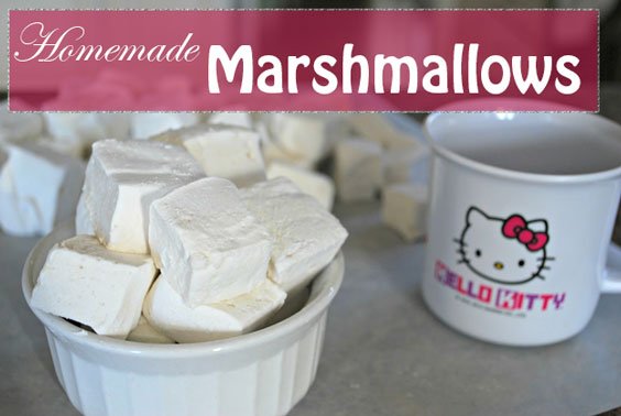 Homemade Marshmallow Recipe