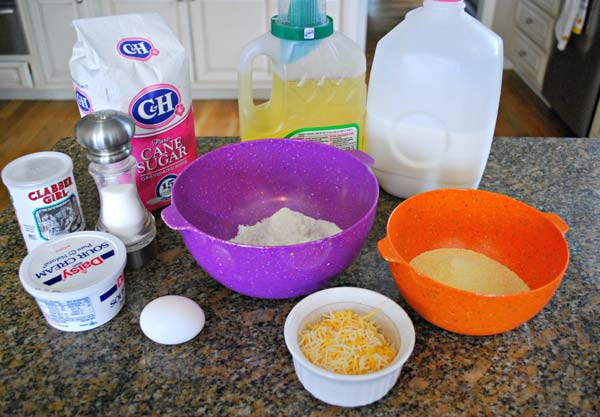Cheddar Cheese Corn Muffins Recipe