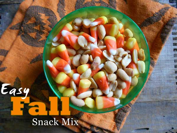 Easy Fall Snack Mix Recipe